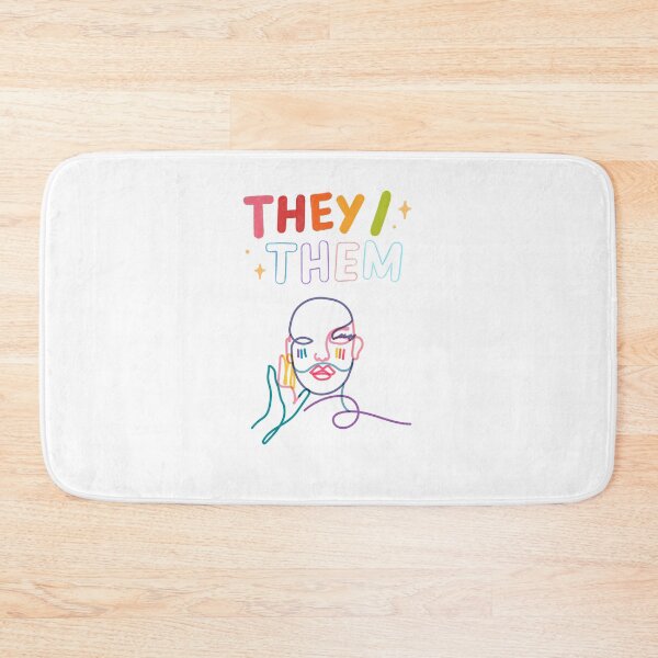 Item preview, They/Them Identity Pronouns designed and sold by earthandorigin.