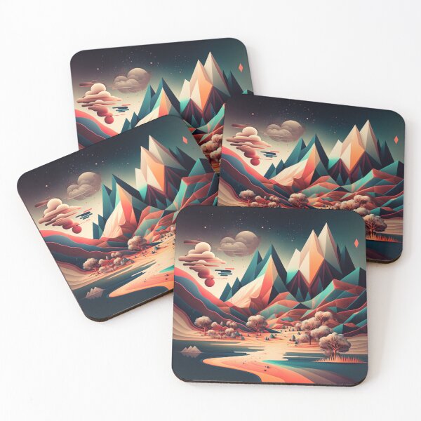 Item preview, Landscape #126 designed and sold by Cheese Design Studio.