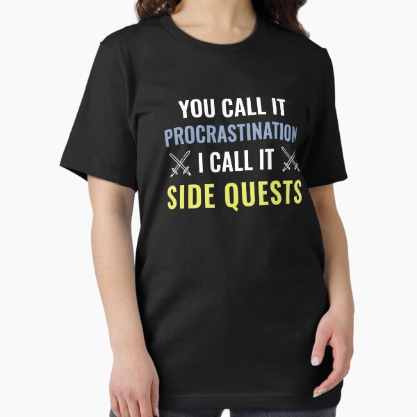 Item preview, Procrastination Side Quests designed and sold by hadicazvysavaca.