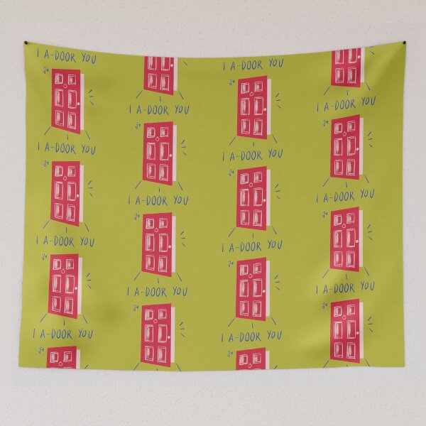 Item preview, i a door you love slang designed and sold by Avani Creation.