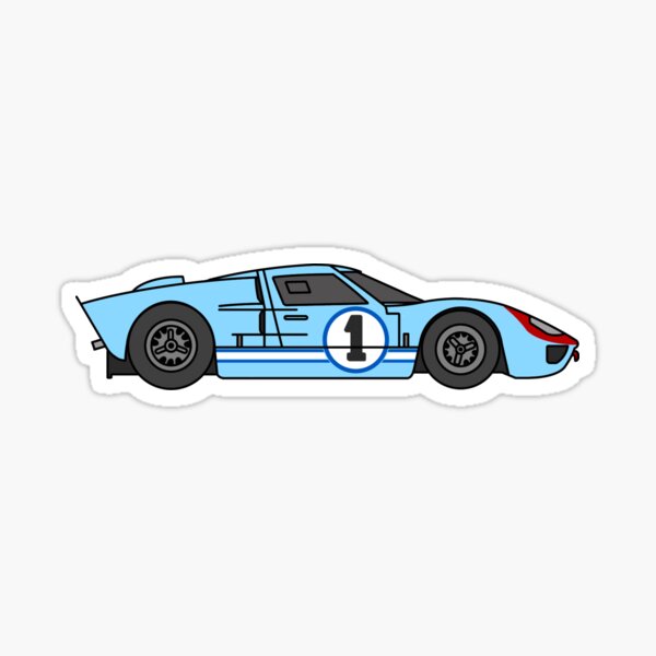 Gt40 Stickers for Sale Redbubble