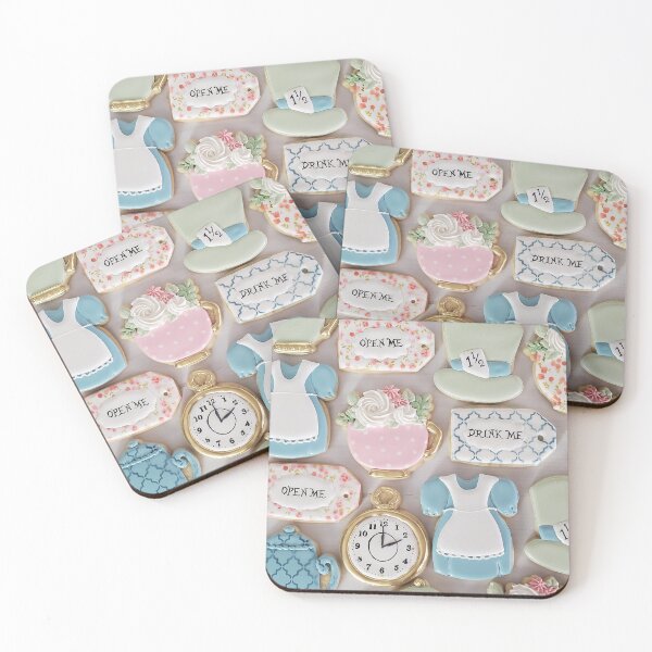 Item preview, Wonderland cookies designed and sold by SugaredSweets.