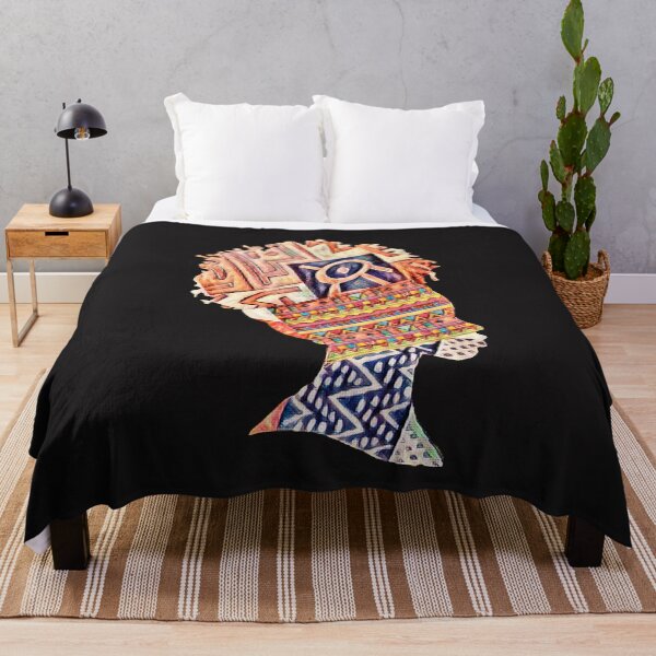 Item preview, Abstract Portrait Colorful African Women designed and sold by marvacousins246.
