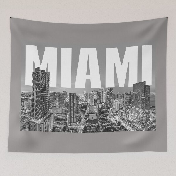 Item preview, Miami Cityscape designed and sold by TIGERDAVER.
