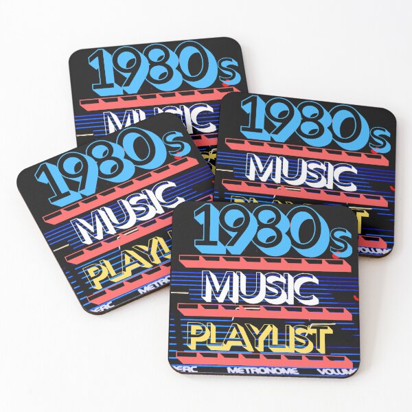Item preview, 1980s MUSIC PLAYLIST (neon) designed and sold by builditdefendit.