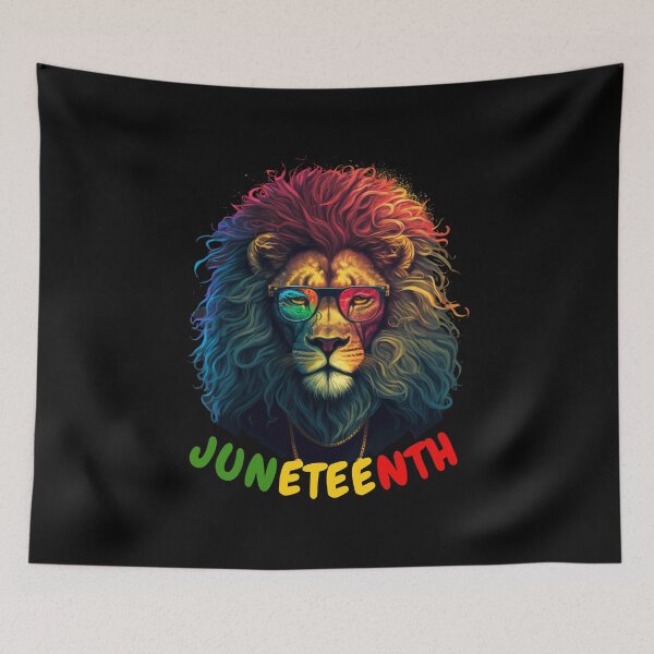 Item preview, Lion Juneteenth Cool Black History African American designed and sold by Celtec Designer ⭐⭐⭐⭐⭐.