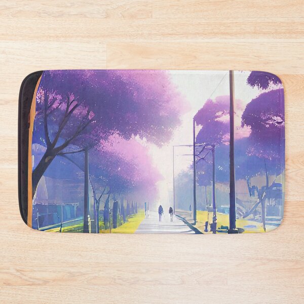 Item preview, Street of Jacaranda Trees designed and sold by Arkneer.
