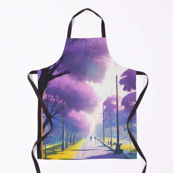 Item preview, Street of Jacaranda Trees designed and sold by Arkneer.
