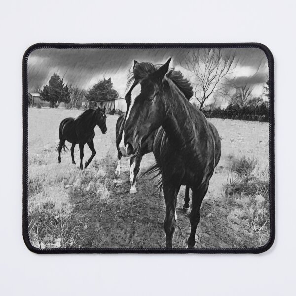 Item preview, Black and White Horses designed and sold by planet99design.