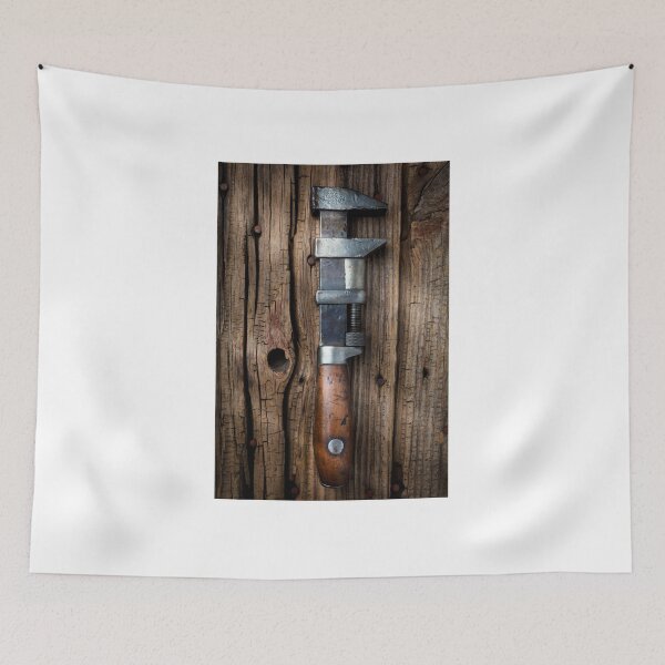 Item preview, Old Pipe Wrench designed and sold by Garry Gay.