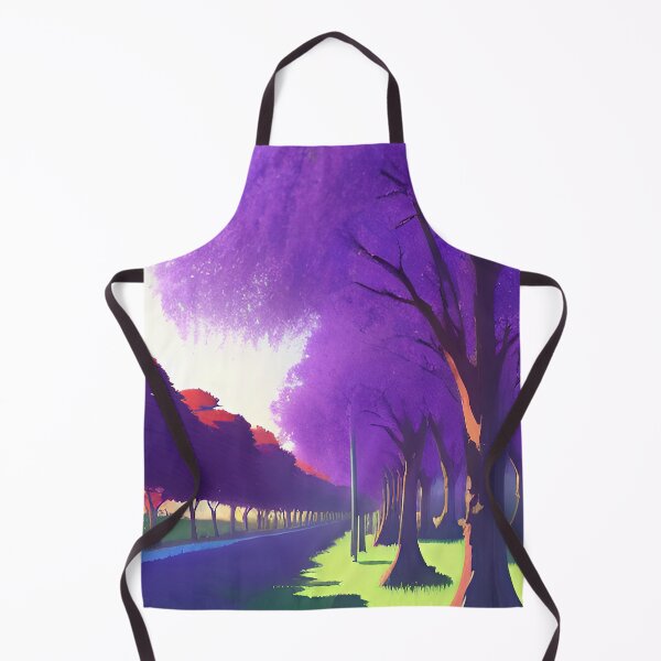 Item preview, Street Full of Jacaranda Trees designed and sold by Arkneer.