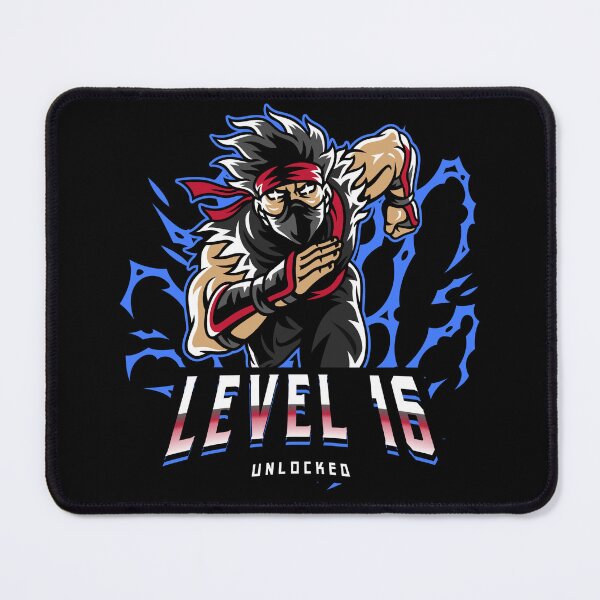 Item preview, Level 16 Unlocked Gamer designed and sold by SamuraiGaming.
