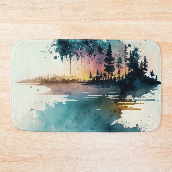 Item preview, Relaxing Watercolor #165 designed and sold by Avocado Design Studio.