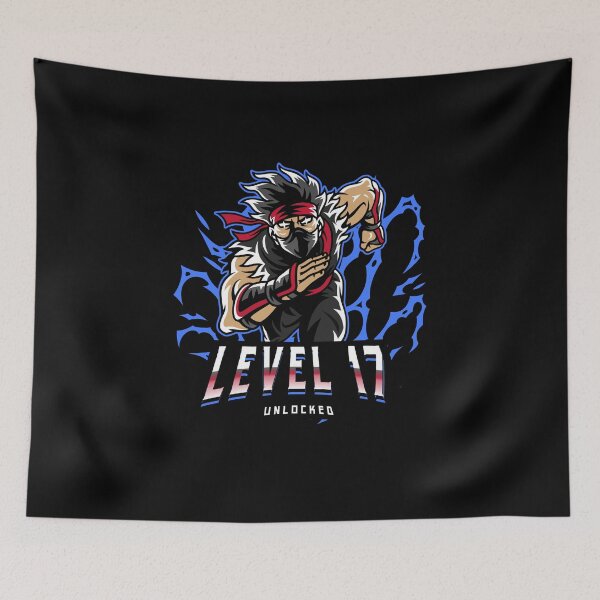 Item preview, Level 17 Unlocked Gamer designed and sold by SamuraiGaming.