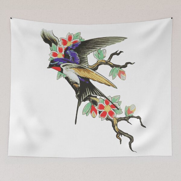 Item preview, Asian style swallow bird designed and sold by viCdesign.