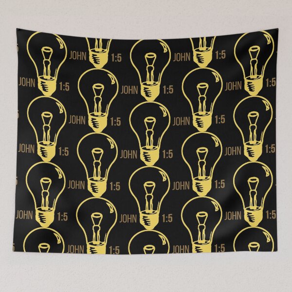 Item preview,  John 1:5 Bible verse designed and sold by Rsagur12.