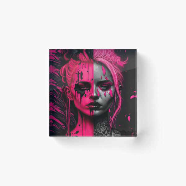 Item preview, The Pink Project - Two Faces Of A Personality designed and sold by JoeBurgett.