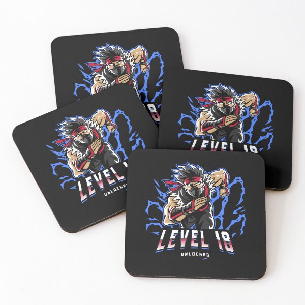 Item preview, Level 18 Unlocked Gamer designed and sold by SamuraiGaming.