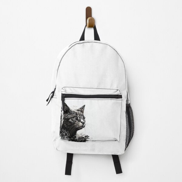 Item preview, Black cat with black ink (black cat) designed and sold by MLArtifex.