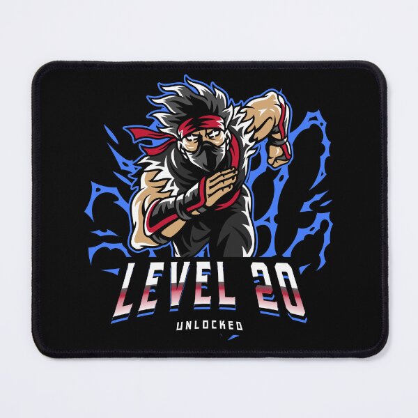 Item preview, Level 20 Unlocked Gamer designed and sold by SamuraiGaming.