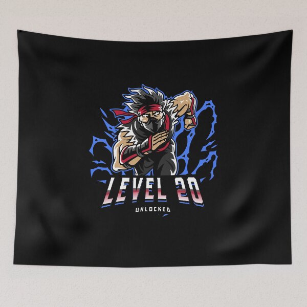 Item preview, Level 20 Unlocked Gamer designed and sold by SamuraiGaming.