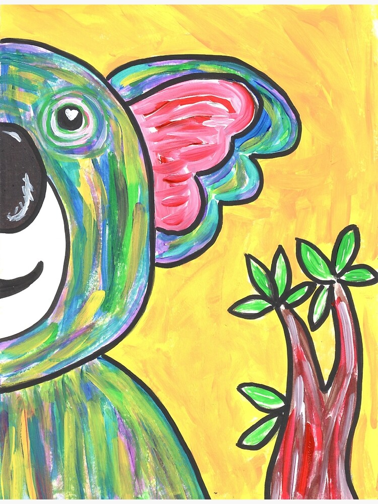 Vibrant Koala Art Print for Sale by VibrantArtwork