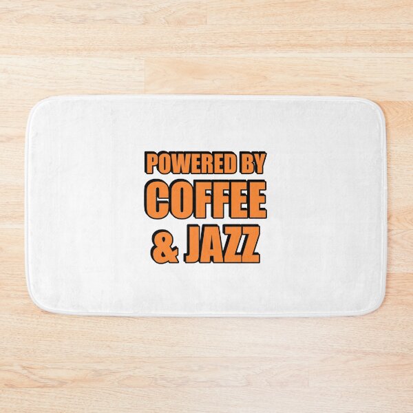Item preview, Powered by coffee and Jazz designed and sold by Inspirationmotivation.