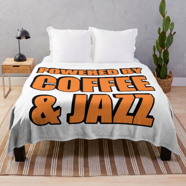 Item preview, Powered by coffee and Jazz designed and sold by Inspirationmotivation.