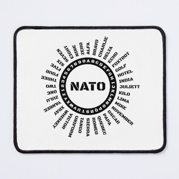 Item preview, NATO Military Phonetic Alphabet designed and sold by AnnSign.