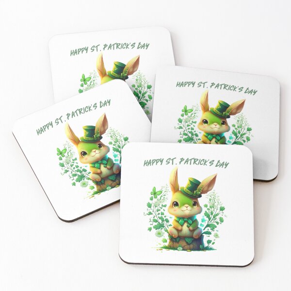Item preview, Rabbit, St. Patrick’s Day  designed and sold by HarriPaloma.
