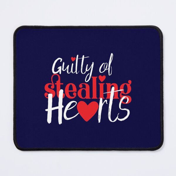 Item preview, Guilty of Stealing Hearts Valentines Day Funny designed and sold by Sunnyhova.