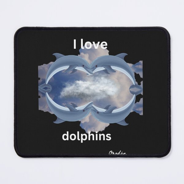 Item preview, I love dolphins, Dolphins are natures mystery,-animal lovers nature lovers designed and sold by IORODAN.