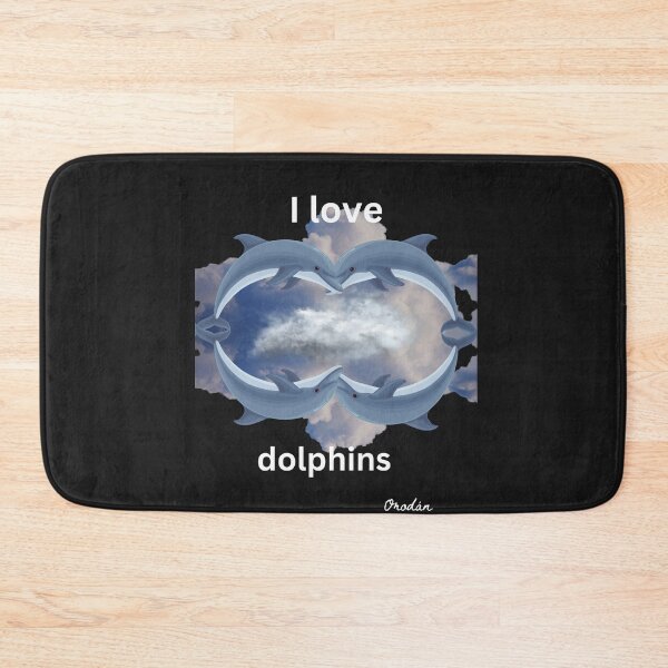 Item preview, I love dolphins, Dolphins are natures mystery,-animal lovers nature lovers designed and sold by IORODAN.