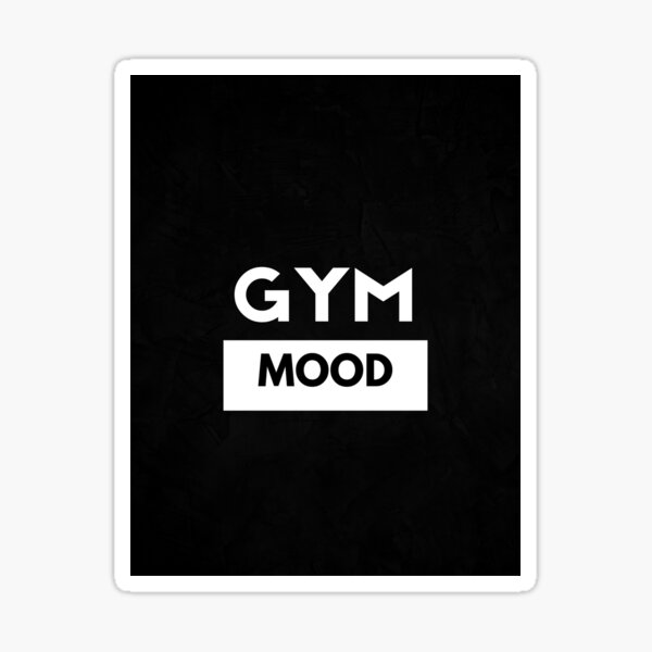 Healty Mode On - Funny Gym Gift For Gym Lover' Sticker