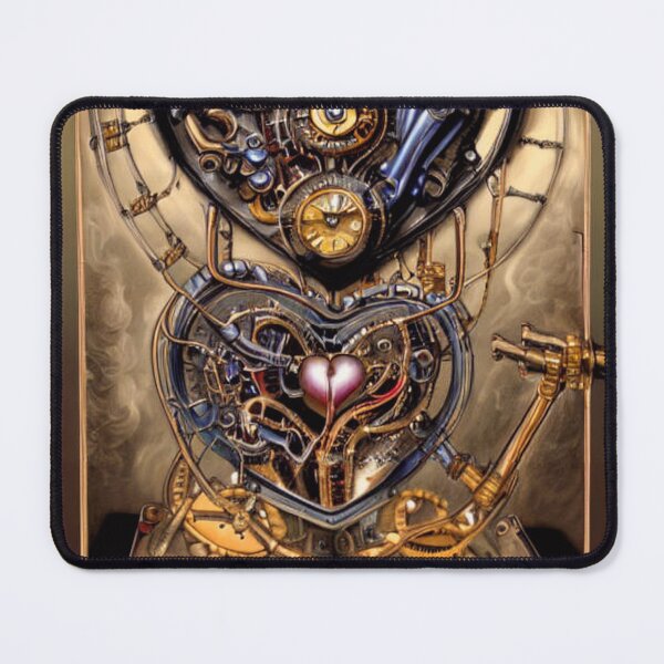 Item preview, Steampunk mechanical heart designed and sold by Dendros-Studio.
