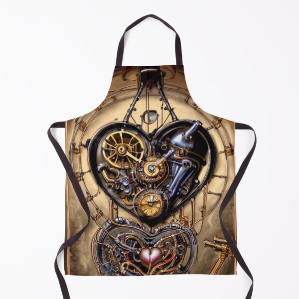 Item preview, Steampunk mechanical heart designed and sold by Dendros-Studio.