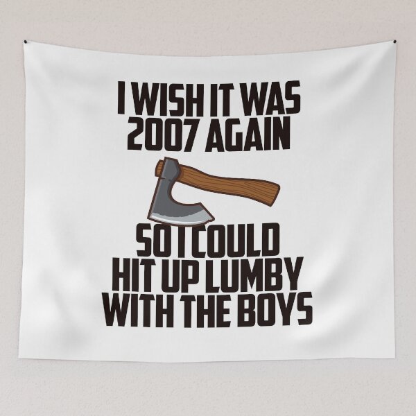 Item preview, I wish it was 2007 again so I could hit up lumbridge with the boys designed and sold by HelicalCreative.