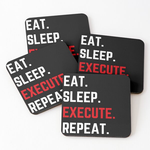 Item preview, Eat Sleep Execute Repeat  designed and sold by KingsManKind.