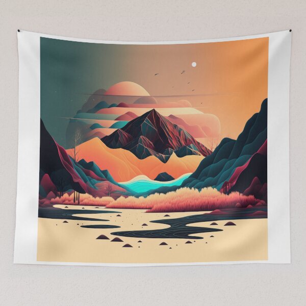 Item preview, Landscape #131 designed and sold by Cheese Design Studio.