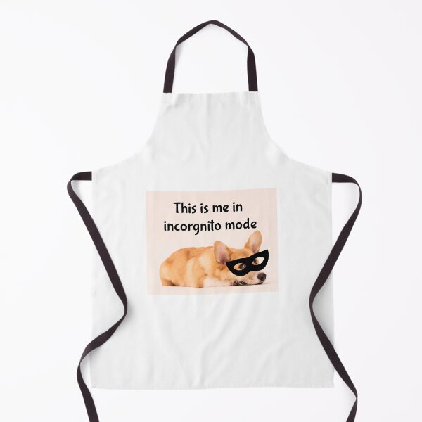Item preview, Incorgnito mode corgi - corgi pun print designed and sold by dreamwish.