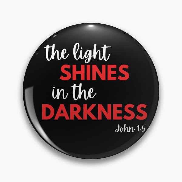 Item preview, John 1:5 Bible verse designed and sold by Rsagur12.