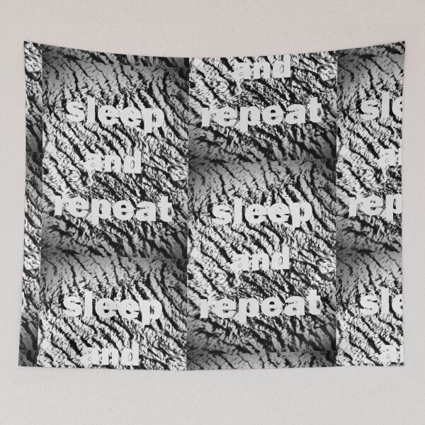 Item preview, abstract art - sleep and repeat designed and sold by AUEROCHSE.
