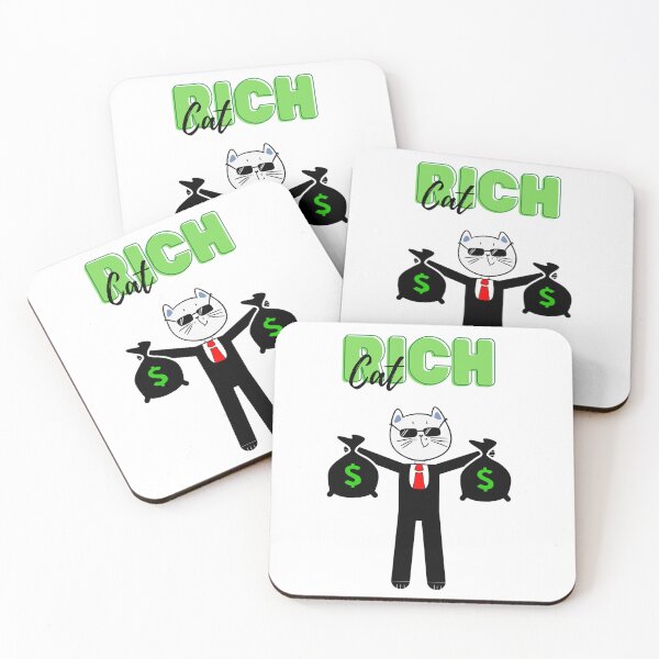 Item preview, Rich Cat designed and sold by EsmArtUniverse.