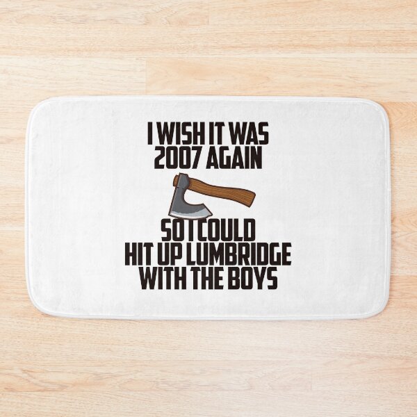 Item preview, I wish it was 2007 again so I could hit up lumbridge with the boys #2 designed and sold by HelicalCreative.