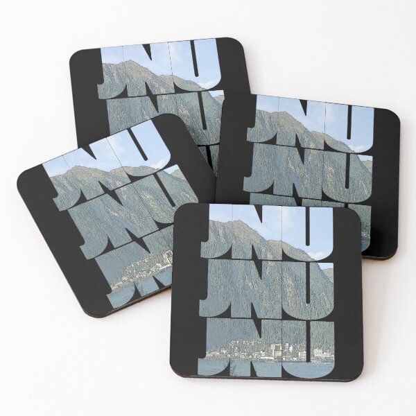 Item preview, Juneau, Alaska JNU Paisaje urbano Patrón repetitivo designed and sold by CrabbyLobster.