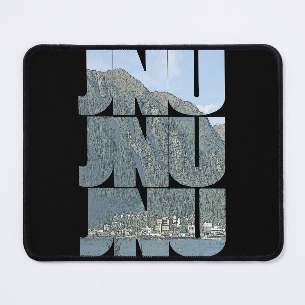Item preview, Juneau, Alaska JNU Paisaje urbano Patrón repetitivo designed and sold by CrabbyLobster.