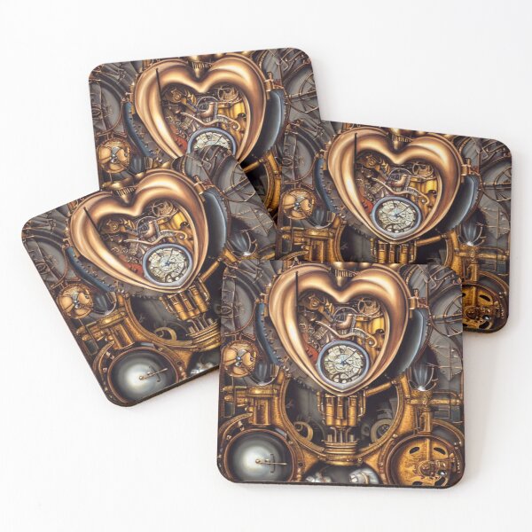 Item preview, Steampunk mechanical heart designed and sold by Dendros-Studio.