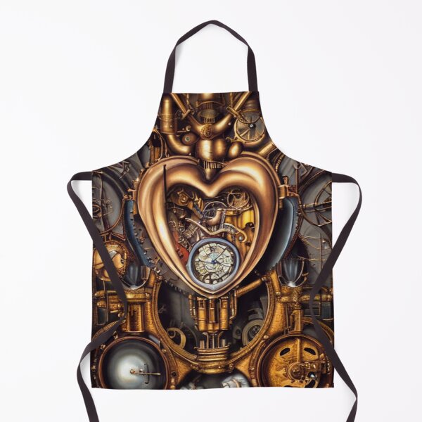 Item preview, Steampunk mechanical heart designed and sold by Dendros-Studio.