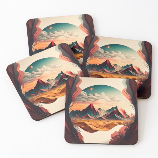 Item preview, Landscape #132 designed and sold by Cheese Design Studio.