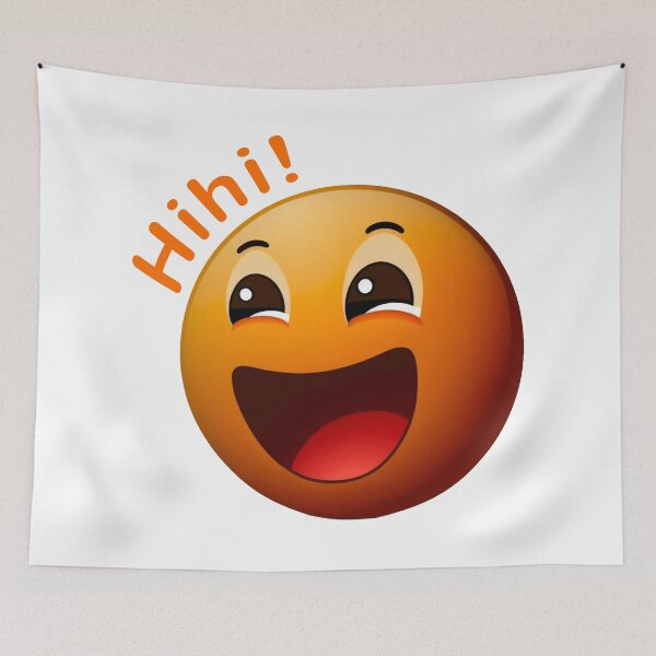 Item preview, Hihi emoji designed and sold by MichellesMedArt.
